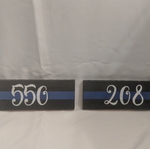 Personalized badge # display for public servants